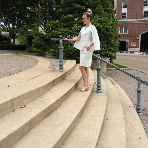 yoana baraschi capelet top bermuda lusso st louis