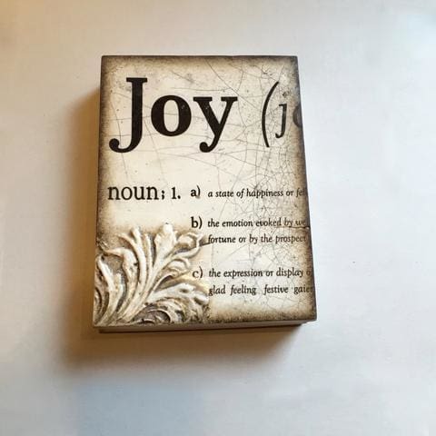 Sid Dickens Joy Art Tile
