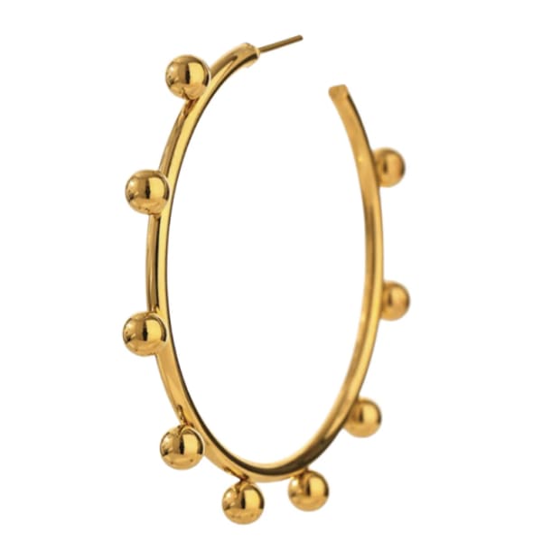 hazel hoops - Jewelry