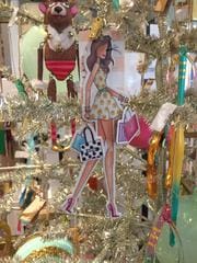 fashionista ornament