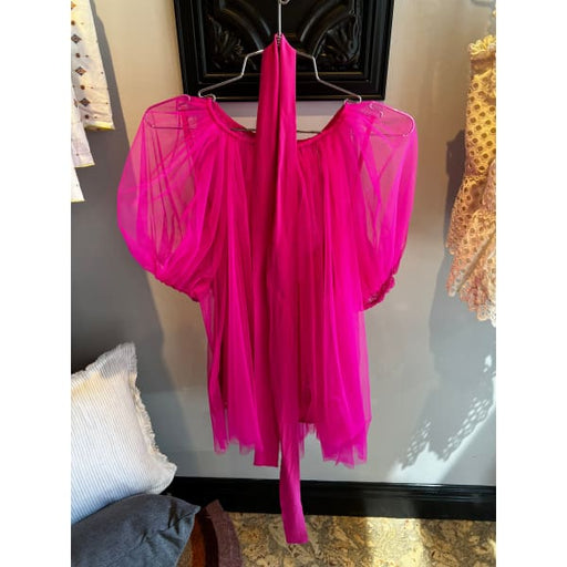 pink tulle top - Sale