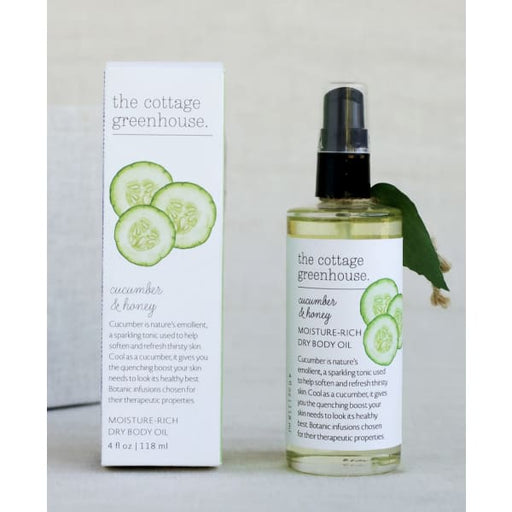 cucumber & honey dry body oil - Home & Gift