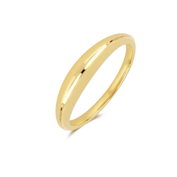 Gold Dome Ring sz 7 - Jewelry
